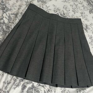 Sunday Best Charcoal A-Line Skirt